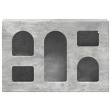 Hanging Cabinet Concrete Grey 60 x 20 x 40 cm Engineered Wood 891377