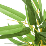 Artificial Bamboo Tree 552 Leaves 120 cm Green 358968