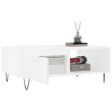 Coffee Table White 90x60x35 cm Engineered Wood 827060