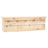 Sparrow House with 5 Rooms 68x15x21 cm Firwood 47245