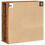 Wall Cabinet Old Wood 80x33x80 cm Engineered Wood 857087