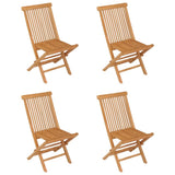 Garden Dining Set Warm Teak Solid Teak Wood Medium Foldable 3059579