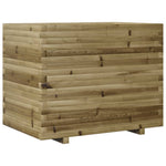 ZNTS Garden Planter 90x60x72 cm Impregnated Wood Pine 3282648