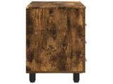 Bathroom Vanity Unit Smoked Oak 60 x 35 x 60 cm Engineered Wood 889380