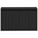 Wall-Mounted Shoe Cabinet ZWOLLE 71 x 17 x 43 cm Black 896406