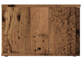 TV Cabinet Old Wood 80x34x30 cm Engineered Wood 856012
