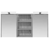 Bathroom Cabinet Set 3 pcs 126 x 16 x 62.5 cm Engineered wood 3403837
