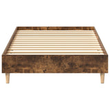 Bed Frame Smoked Oak 80 x 200 cm Engineered Wood 8009061