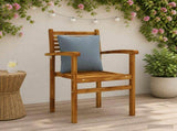 Back Cushion PUTTEN 4 pcs 100% Polyester Blue 40 x 40 x 15 cm 945118