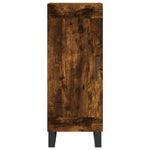 Highboard Smoked Oak 34.5x34x180 cm Engineered Wood 3199518