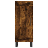 Highboard Smoked Oak 34.5x34x180 cm Engineered Wood 3199518