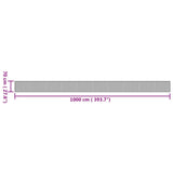 Rug Rectangular Natural70x1000 cm Bamboo 376895