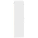 Bathroom Wall Cabinet with Shelf TULUM White 37 x 24.5 x 86 cm 880331