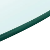 Table Top Tempered Glass Round 80 cm 243629