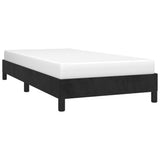 Bed Frame without Mattress Black 90x190 cm Single Single Velvet 349847