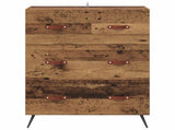 Chest of Drawers Old Wood 69.5 x 34 x 90 cm Engineered Wood 881486