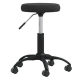 Office Swivel Chair Black Velvet 333171