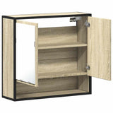 ZNTS Bathroom Mirror Cabinet Sonoma Oak 65x20x60 cm Engineered Wood 849260