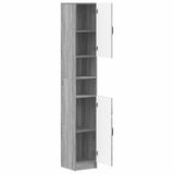 Bathroom Cabinet with Open Shelf UTRECHT Grey Sonoma 897701