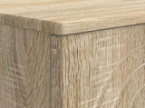 Bathroom Sink Cabinet ALKMAAR Sonoma Oak 82 x 41x 59 cm 896137
