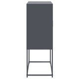Highboard Anthracite 68.5x38.5x107 cm Steel 846508