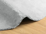 Rug HUARTE Short Pile Soft and Washable Grey 200 cm 375088