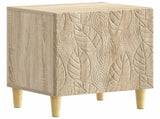 Bedside Table Sonoma Oak 43 x 34.5 x 50 cm Engineered Wood 895029