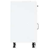 Kitchen Base Cabinet Kalmar White Engineered Wood 853457