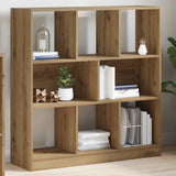 Book Cabinet Artisan Oak 97.5x29.5x100 cm Engineered Wood 855789