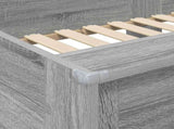 Bunk Bed for Kids Grey Sonoma 90 x 200 cm Engineered Wood 3410416