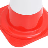 Reflective Traffic Cones 4 pcs Red and White 50 cm 150945