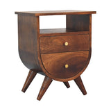 Split Chestnut Bedside IN3615