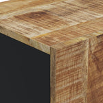 ZNTS Sideboard with Door 40x31x75 cm Solid Wood Mango 352909