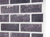 Wall Panels 10 pcs Black and Grey 100 x 50 cm EPS Foam 42046093