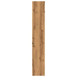 Bookcase Artisian Oak 80x24x143 cm Engineered Wood 857852