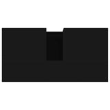 Bathroom Cabinet Black 65x33x60 cm Engineered Wood 819829