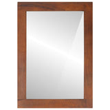 Mirror Rectangular Brown and Silver 50 x 2.5 x 70 cm 4018911