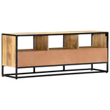 TV Cabinet 120x30x45 cm Solid Mango Wood 247742
