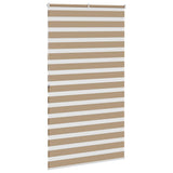 Zebra Blind Sand Brown 120x200 cm Fabric Width 115.9 cm Polyester 4014577
