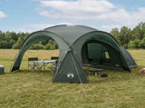 Side Tent Army Green 410 x 410 x 250 cm Polyester and Steel 42028684