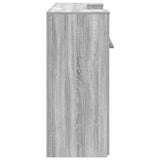 Reception Desk Grey Sonoma 180x50x103.5 cm Engineered Wood 3324210