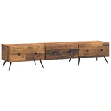 TV Cabinet Old Wood 147 x 34.5 x 30 cm Engineered Wood 895633