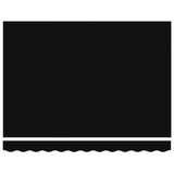 Retractable Awning Black 350 x 250 cm Polyester and Aluminium 3330321