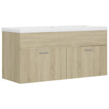 ZNTS Sink Cabinet with Built-in Basin Sonoma Oak Engineered Wood 3070850