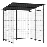 150780 Bicycle Shed 190x190x222 cm Steel Black