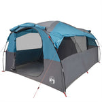 ZNTS Family Tent Tunnel 6-Person Blue Waterproof 4009573