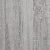 Sideboard Grey Sonoma 80x30x119.5 cm Engineered Wood 819474