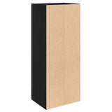 Bookcase Black Oak 31x24x77 cm Engineered Wood 860329