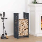 Firewood Rack Anthracite 40x30x80 cm Cold-rolled steel 864221