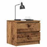 Bedside Cabinet Old Wood 50x40x43.5 cm Engineered Wood 856518